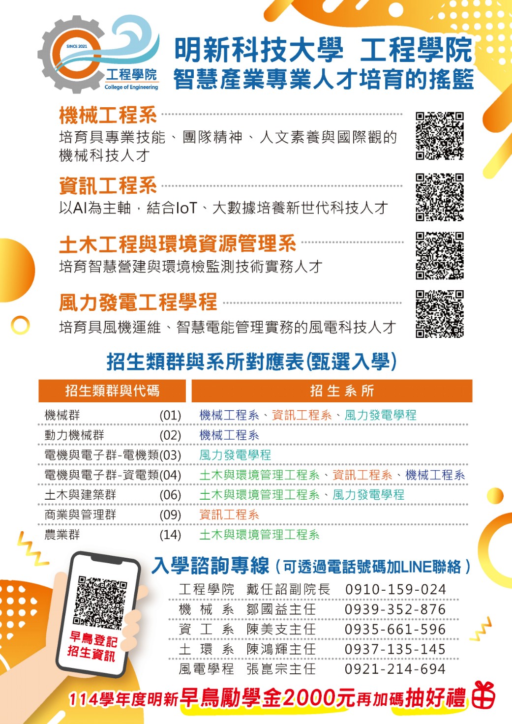 明新科技大學MUST-PLAY體驗營海報2